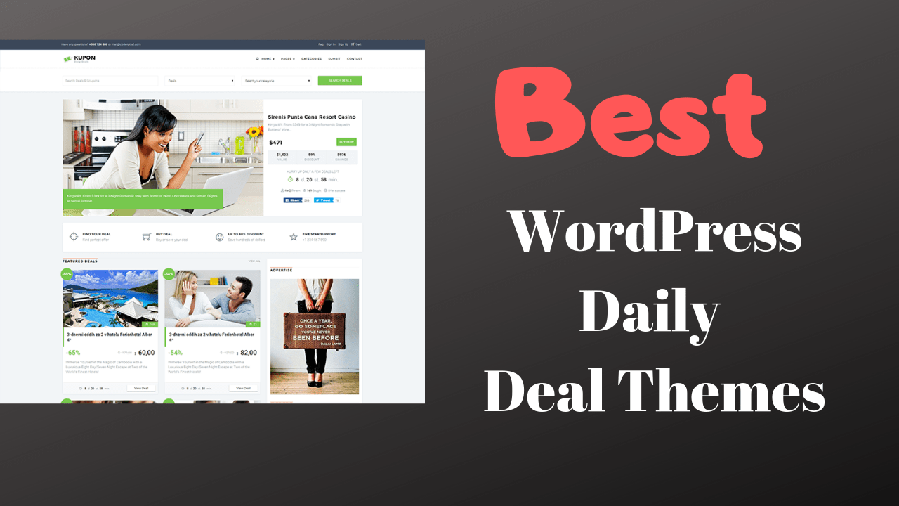 Best WordPress Daily Deal Themes For 2019